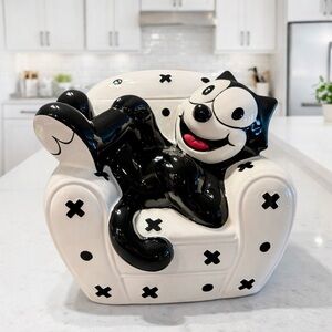 VTG ~ Felix The Cat 1997 Cookie Jar ~